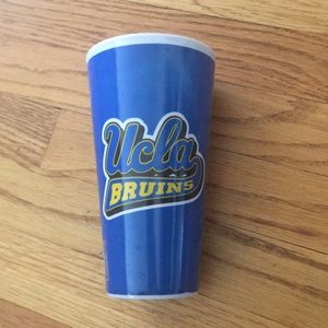 UCLA Plastic glass.